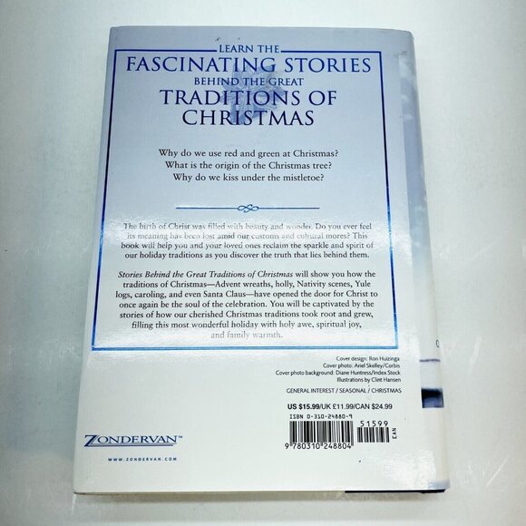 Hard Cover Stories Behind Great Traditions of Christmas  Illustrated Book 2003 - Picture 3 of 16